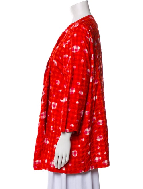 Daniela Gregis Plaid Print Evening Jacket