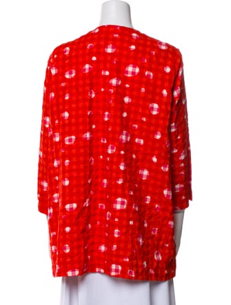 Daniela Gregis Plaid Print Evening Jacket