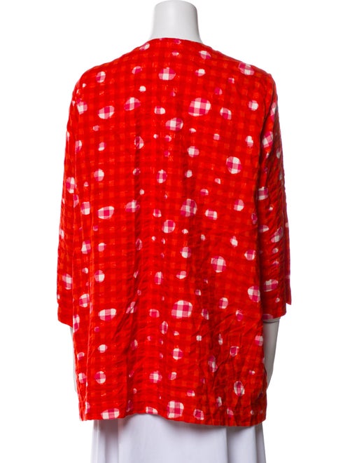 Daniela Gregis Plaid Print Evening Jacket