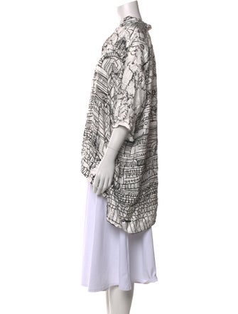 Daniela Gregis Silk Printed Tunic