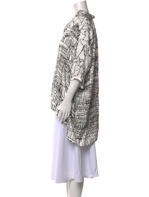 Daniela Gregis Silk Printed Tunic