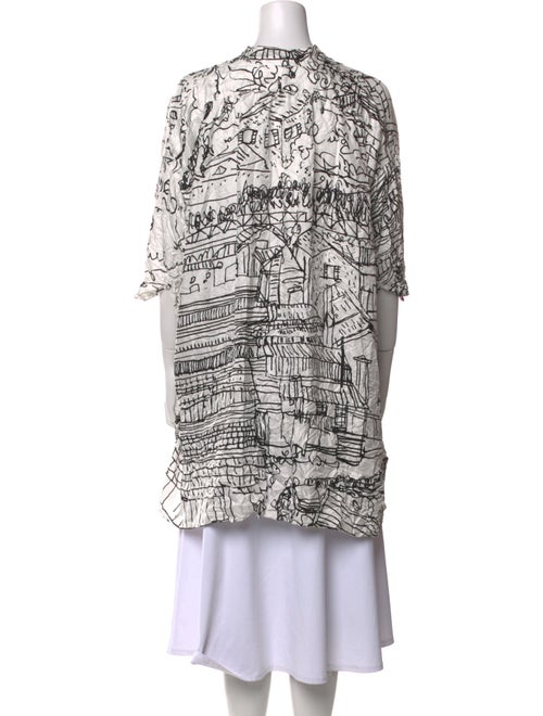 Daniela Gregis Silk Printed Tunic