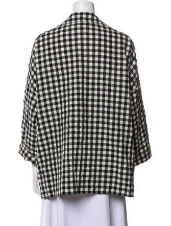 Daniela Gregis Plaid Print Blazer