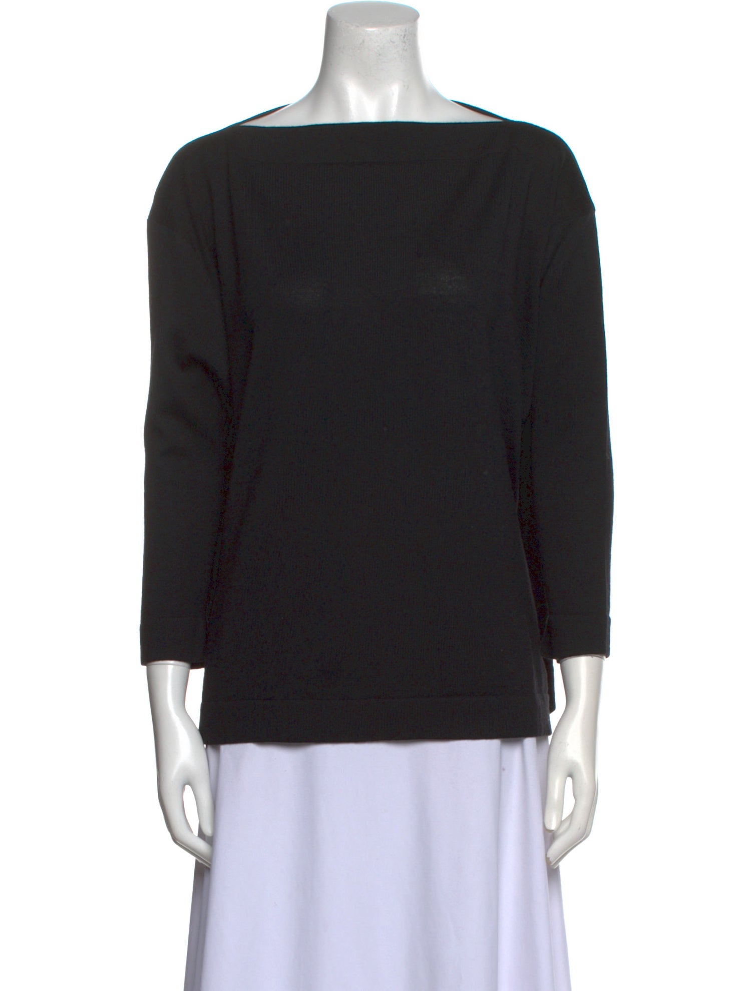 Daniela Gregis Wool Bateau Neckline Sweater