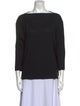 Daniela Gregis Wool Bateau Neckline Sweater