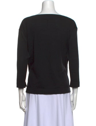 Daniela Gregis Wool Bateau Neckline Sweater