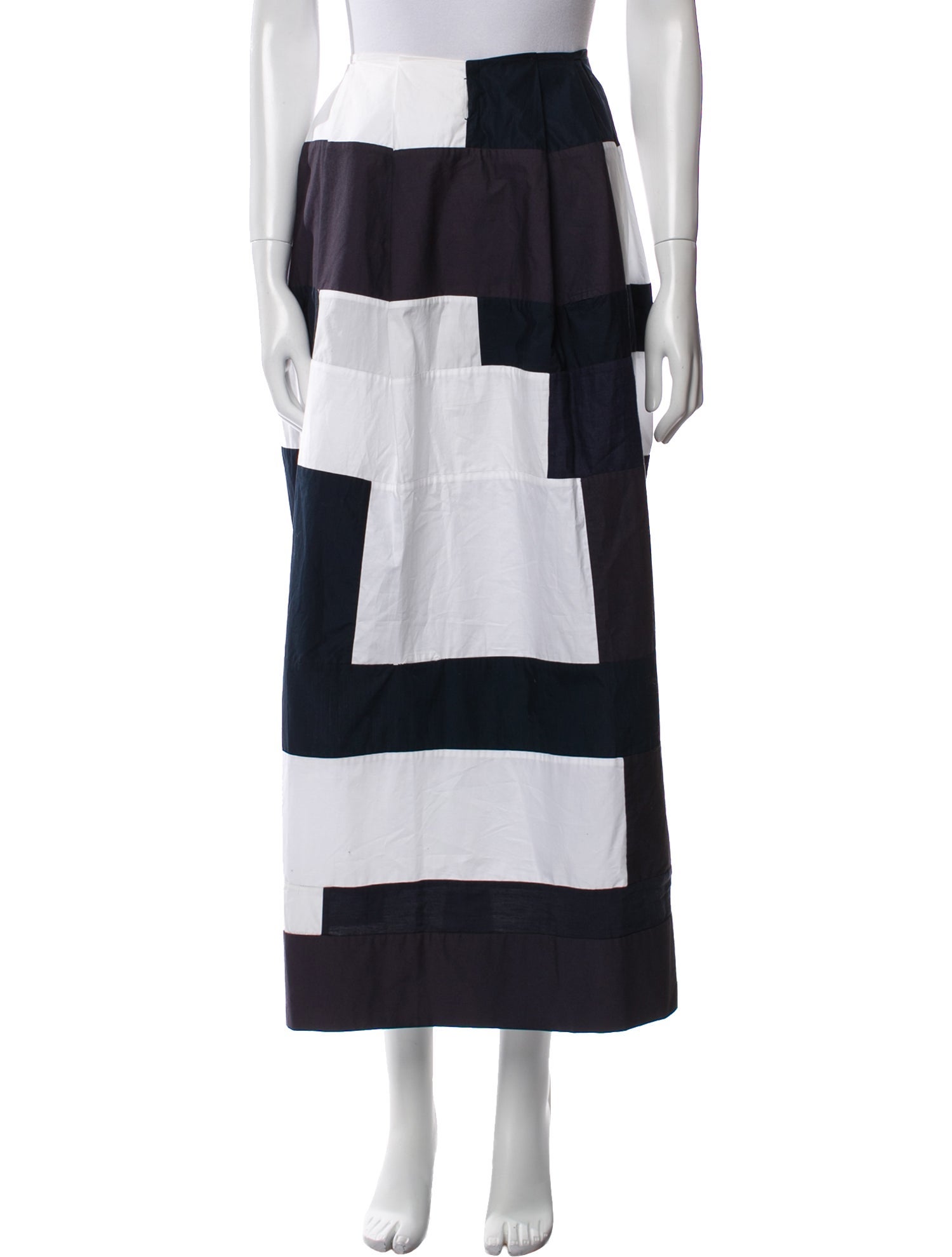Daniela Gregis Linen Midi Length Skirt