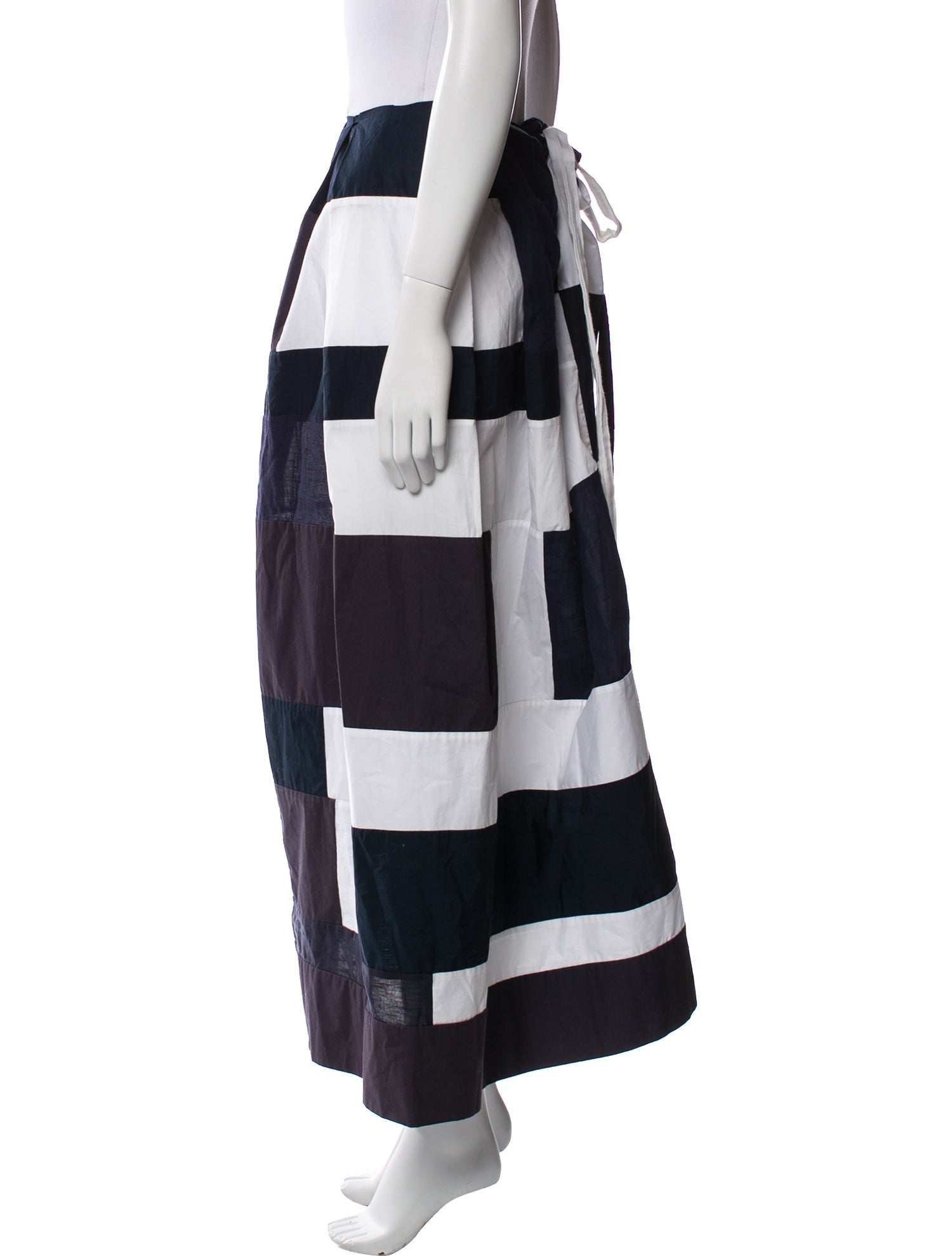 Daniela Gregis Linen Midi Length Skirt