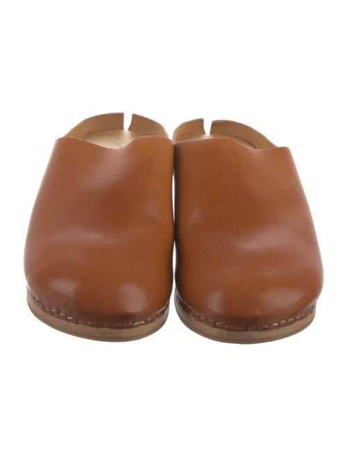 Daniela Gregis Leather Mules