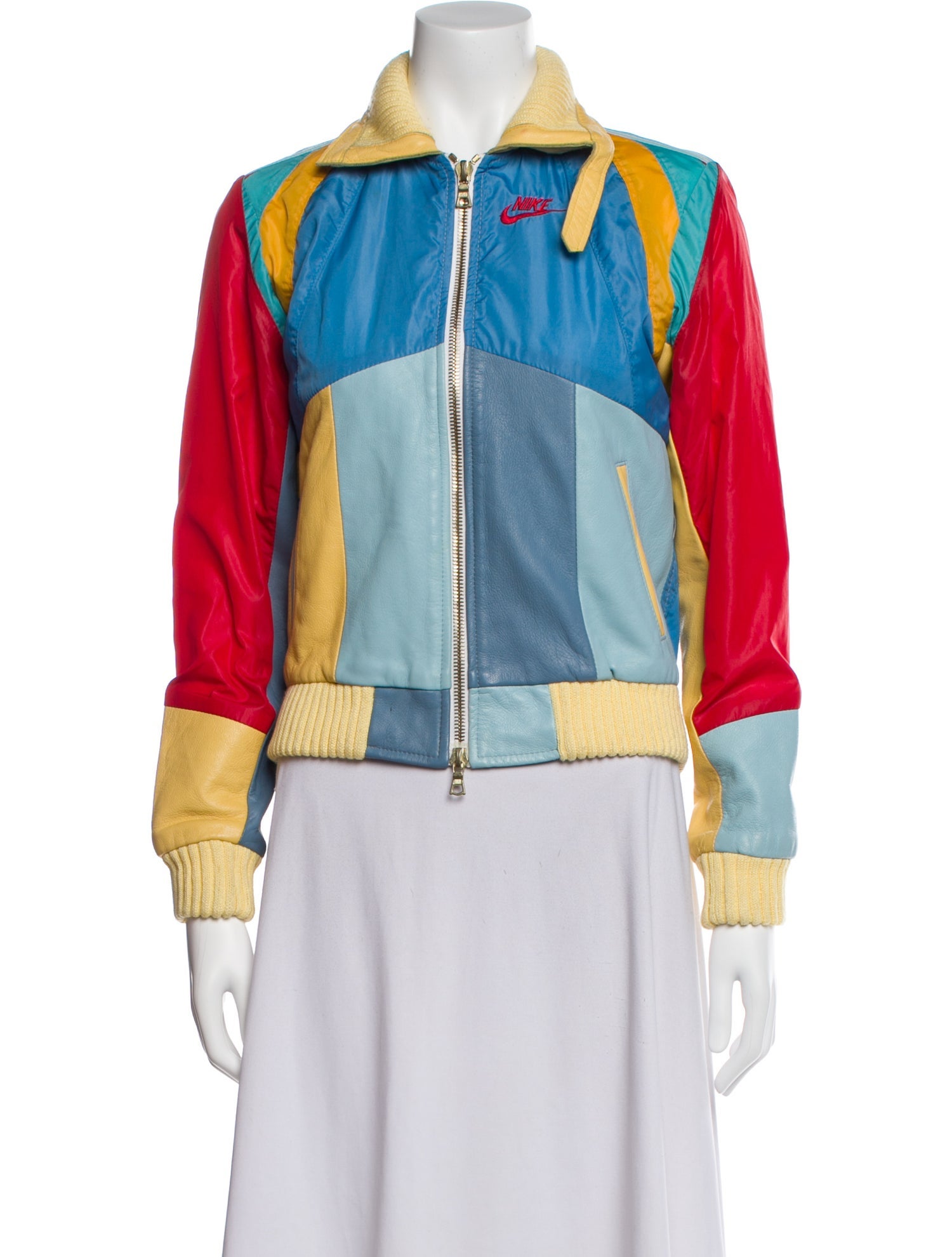 Dr. Romanelli x Nike Vintage 2000's Bomber Jacket - Blue Jackets