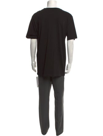 Drake Related Graphic Print Crew Neck T-Shirt