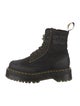 Dr. Martens x Ganni Canvas Combat Boots