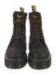 Dr. Martens x Ganni Canvas Combat Boots