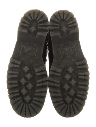 Dr. Martens x Ganni Canvas Combat Boots