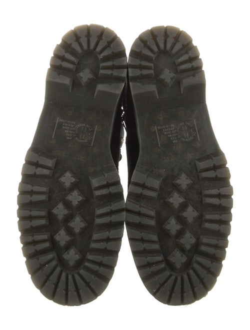 Dr. Martens x Ganni Canvas Combat Boots