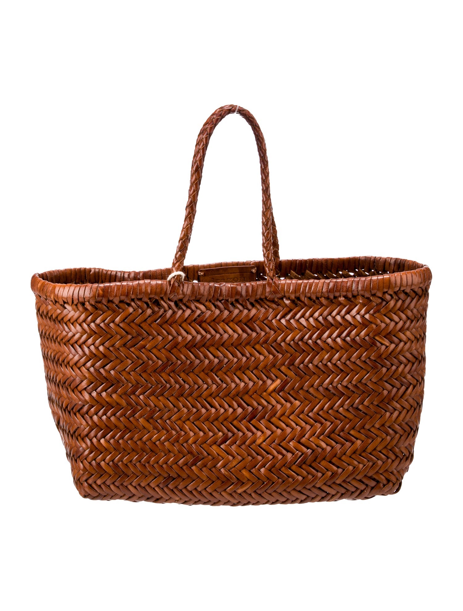 Dragon Diffusion Leather Top Handle Bag