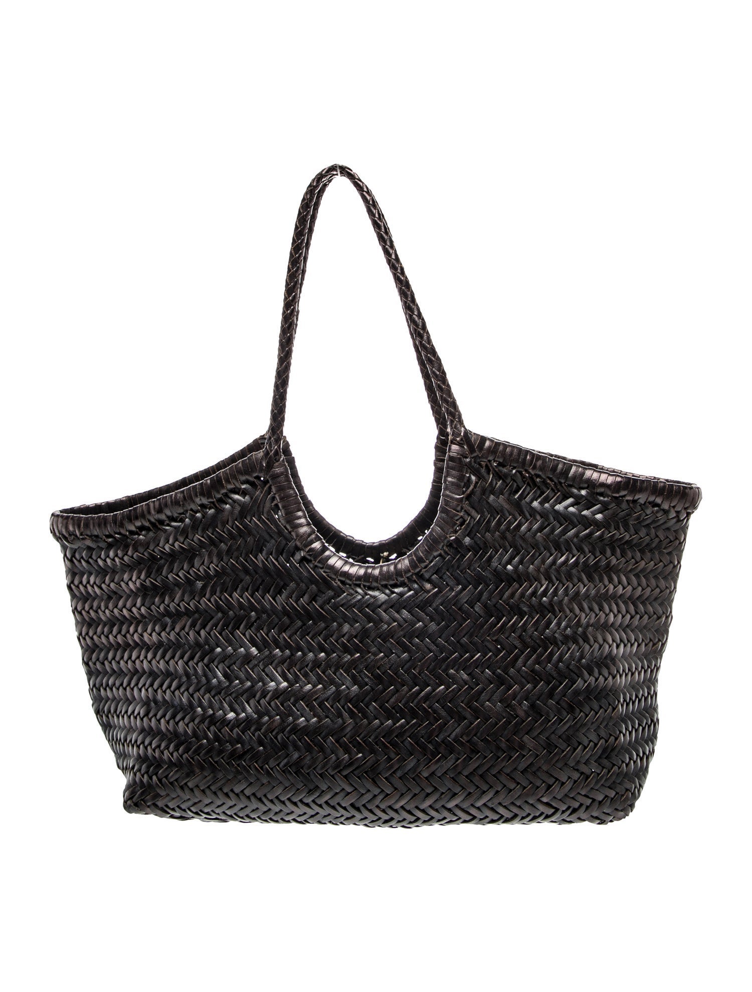 Dragon Diffusion Leather Top Handle Bag