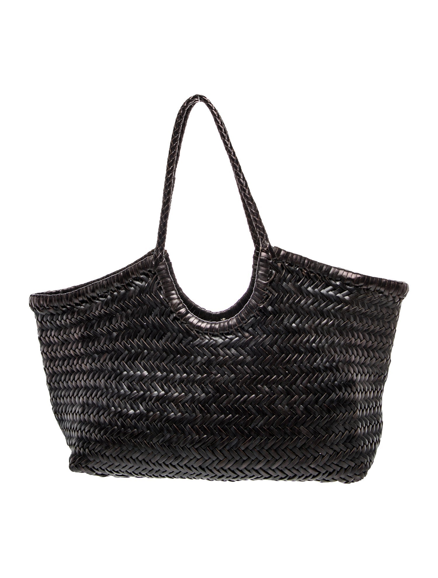 Dragon Diffusion Leather Top Handle Bag