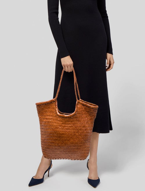 Dragon Diffusion Leather Bucket Bag