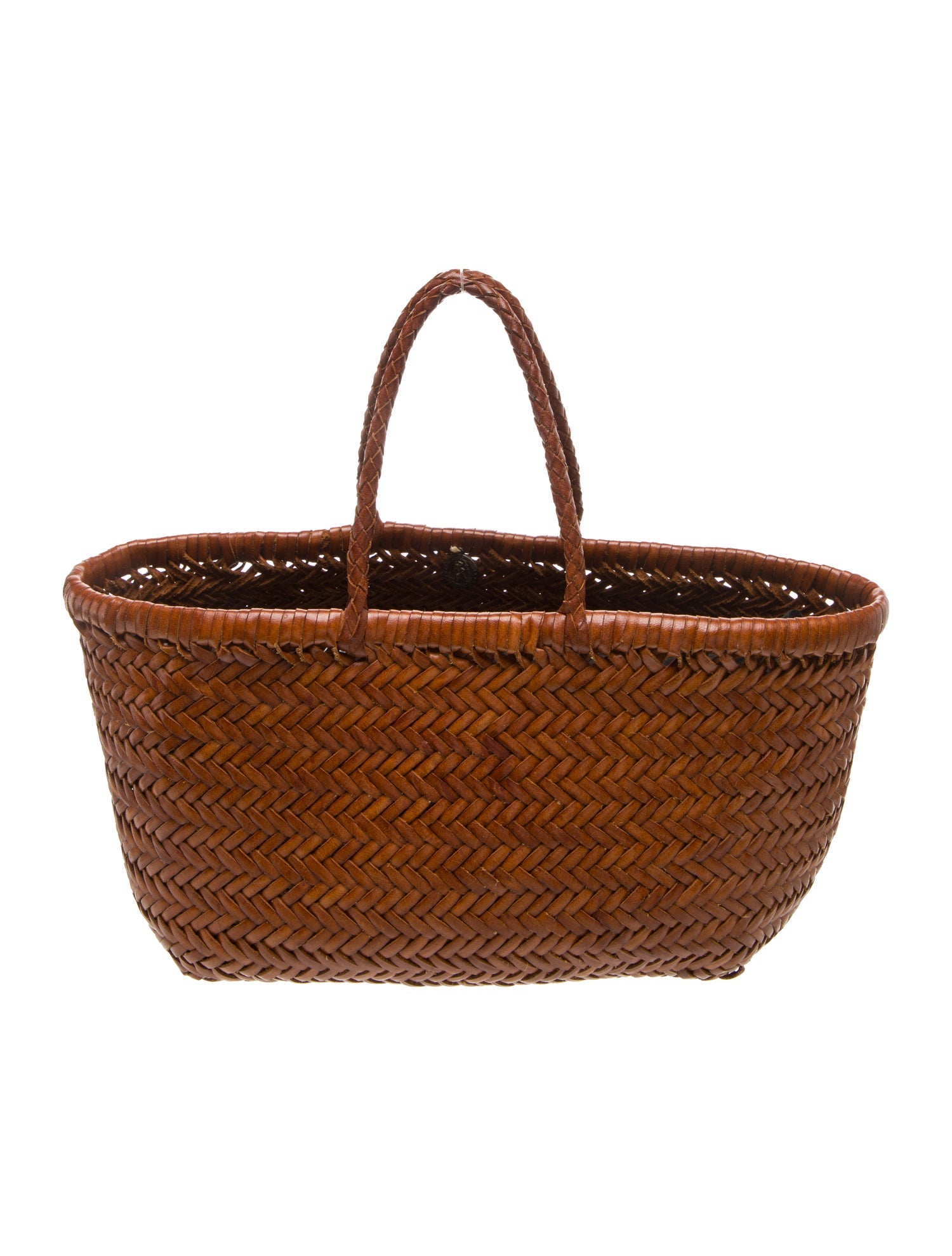 Dragon Diffusion Leather Top Handle Bag