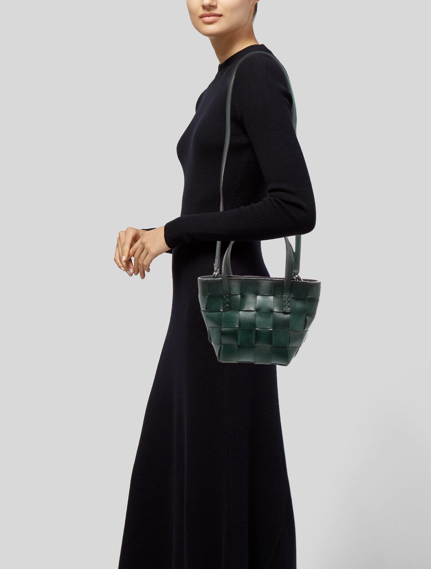 Dragon Diffusion Leather Top Handle Bag