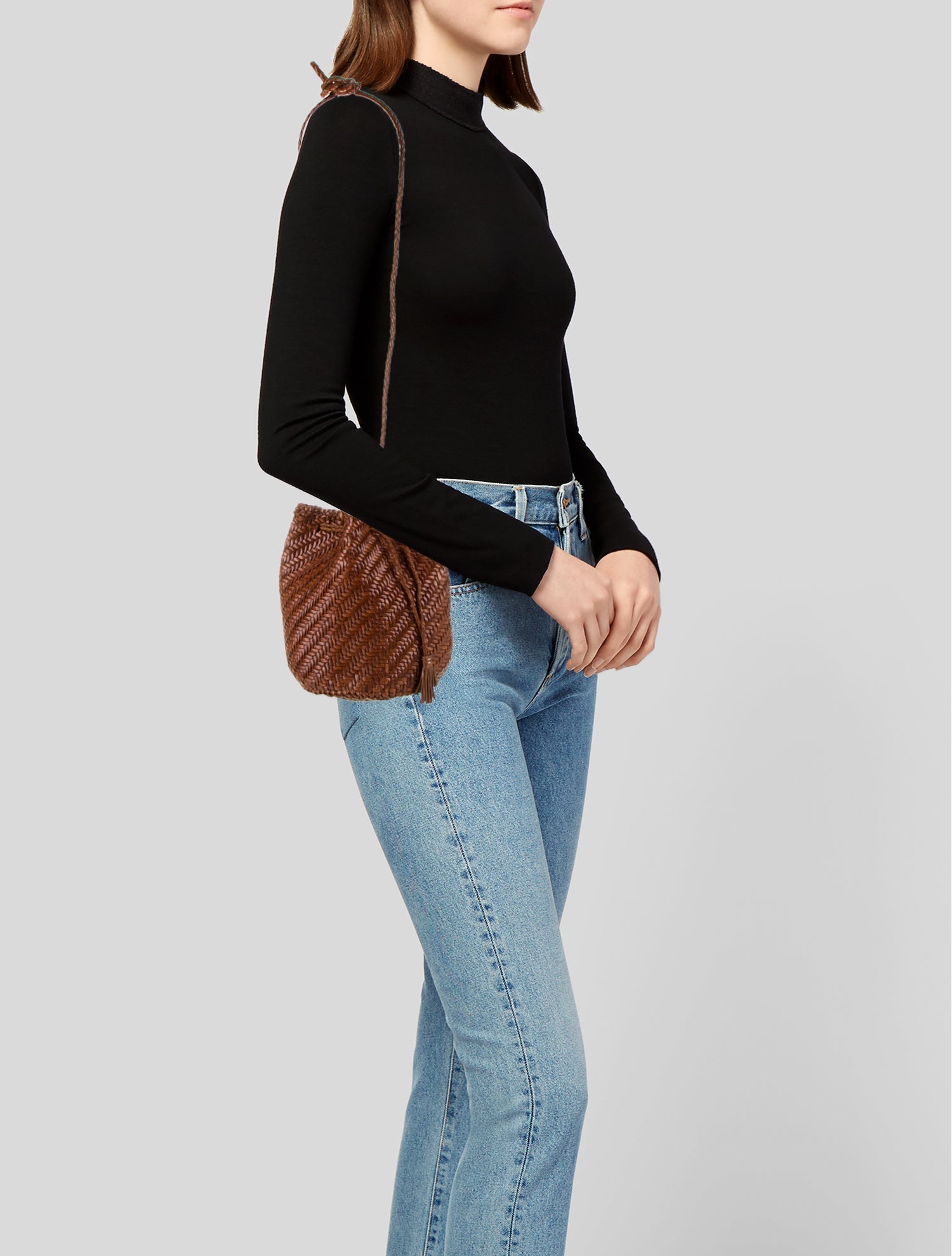 Dragon Diffusion Leather Bucket Bag