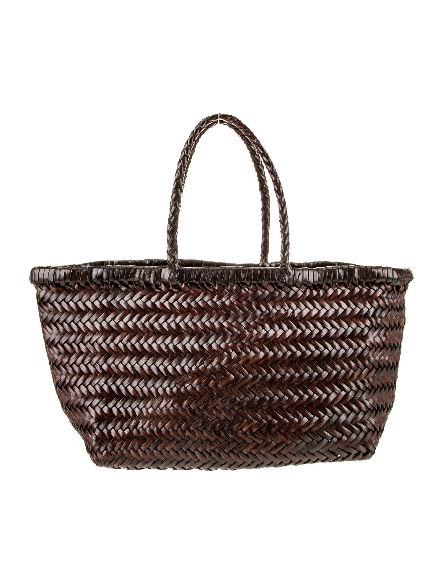 Dragon Diffusion Leather Top Handle Bag