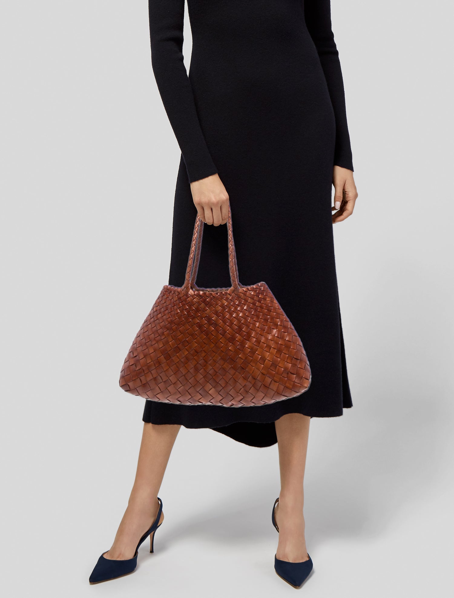 Dragon Diffusion Leather Top Handle Bag