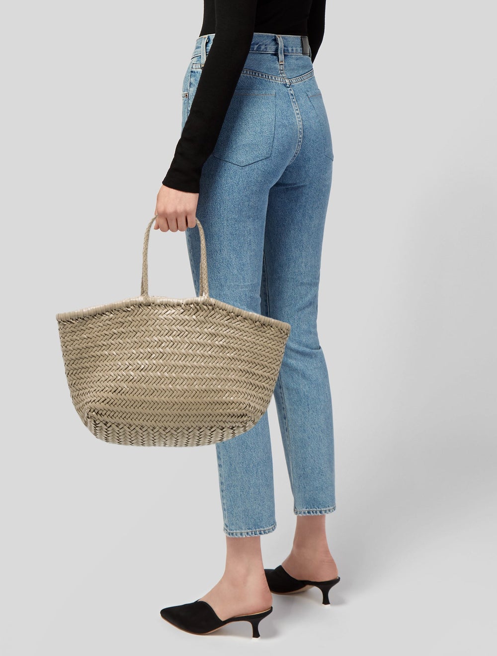 Dragon Diffusion Evening Bag Neutrals Leather Dua… - image 2