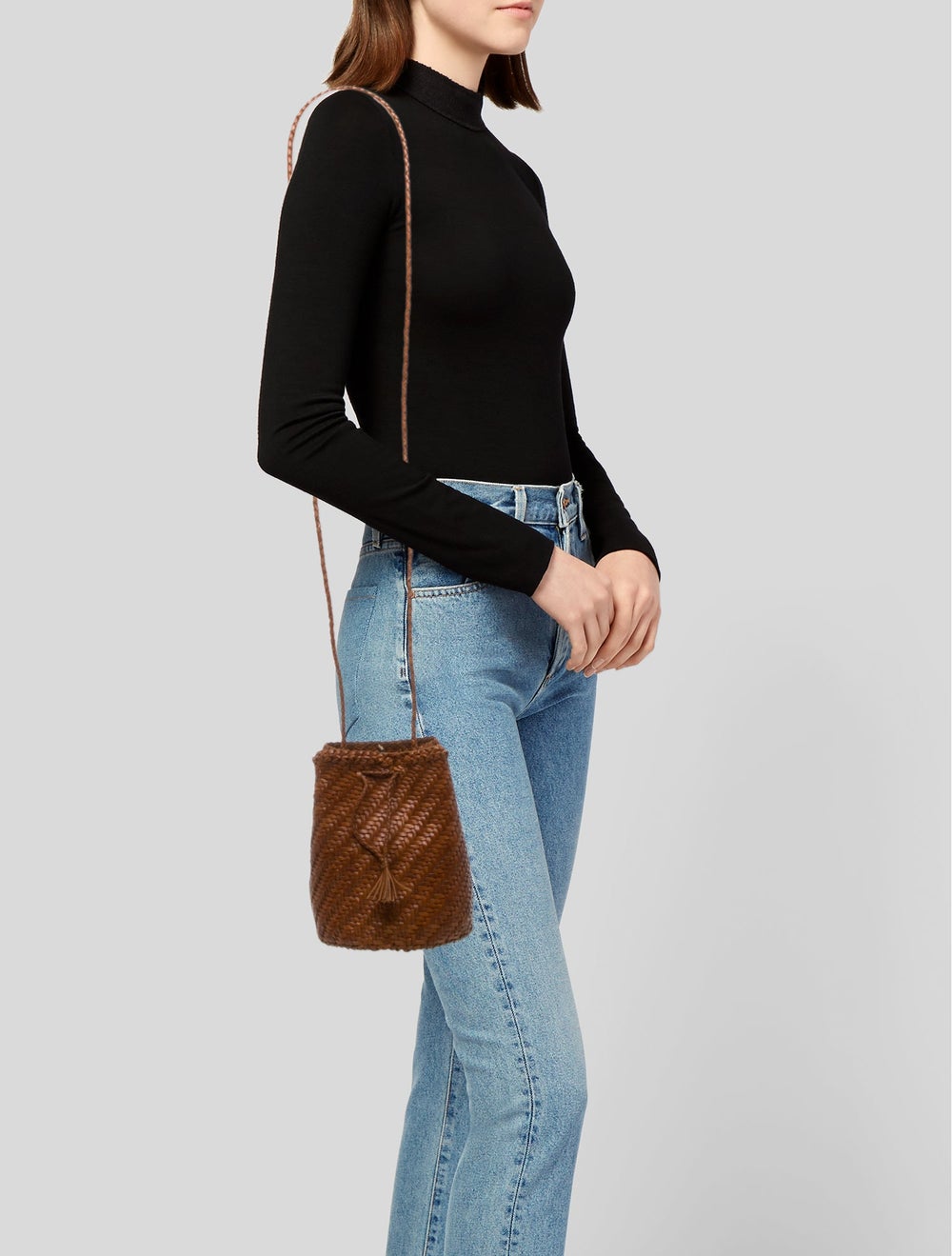 Dragon Diffusion Backpack Brown Leather Single Sh… - image 2