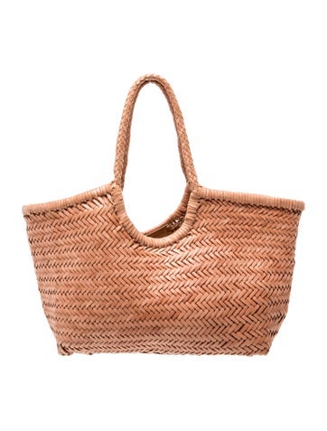 Pre-owned Dragon Diffusion Leather Hobo In Neutral