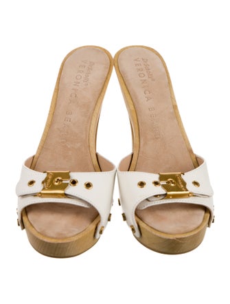 Dr. Scholl's x Veronica Beard Leather Slides