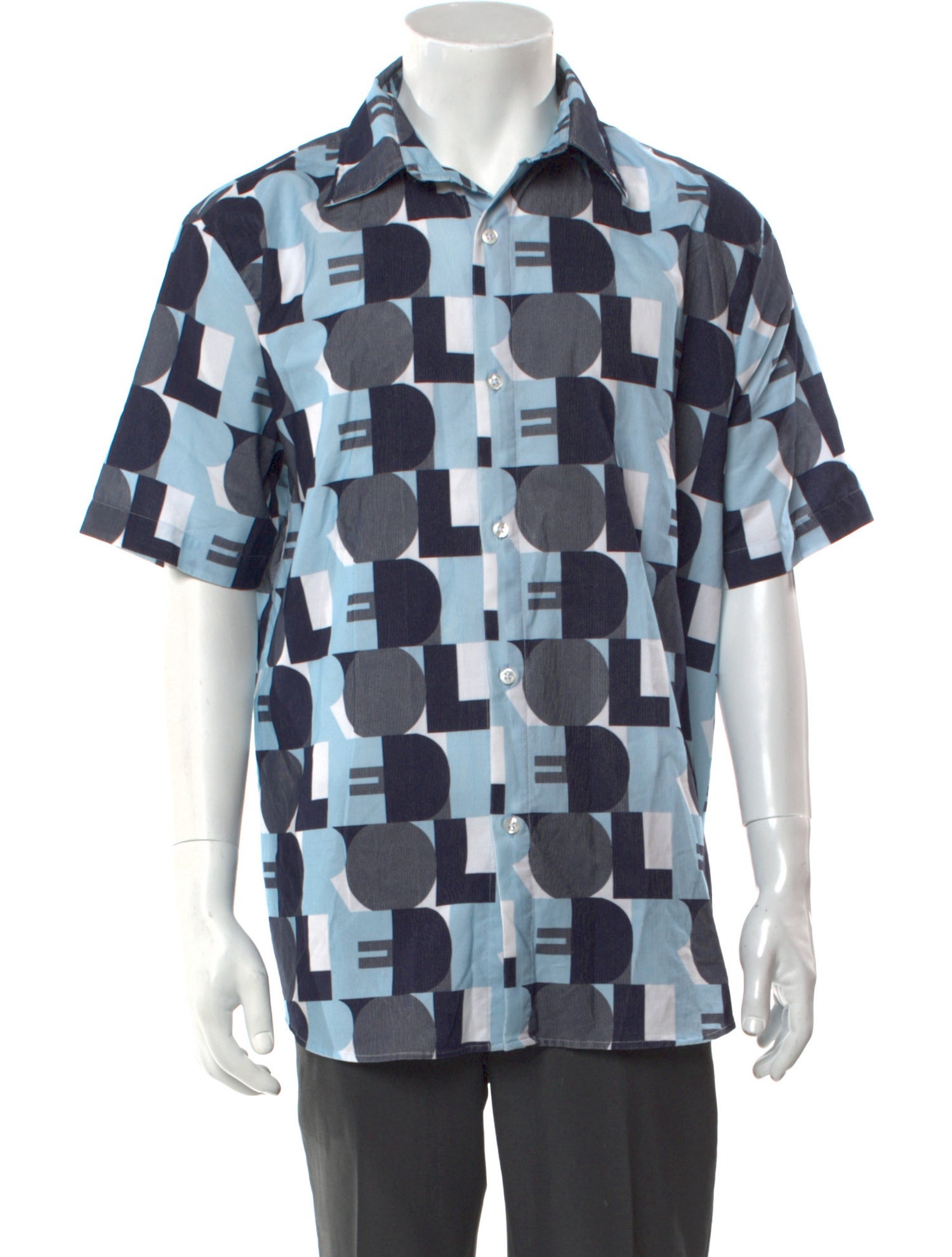 Drole de Monsieur Printed Short Sleeve Shirt