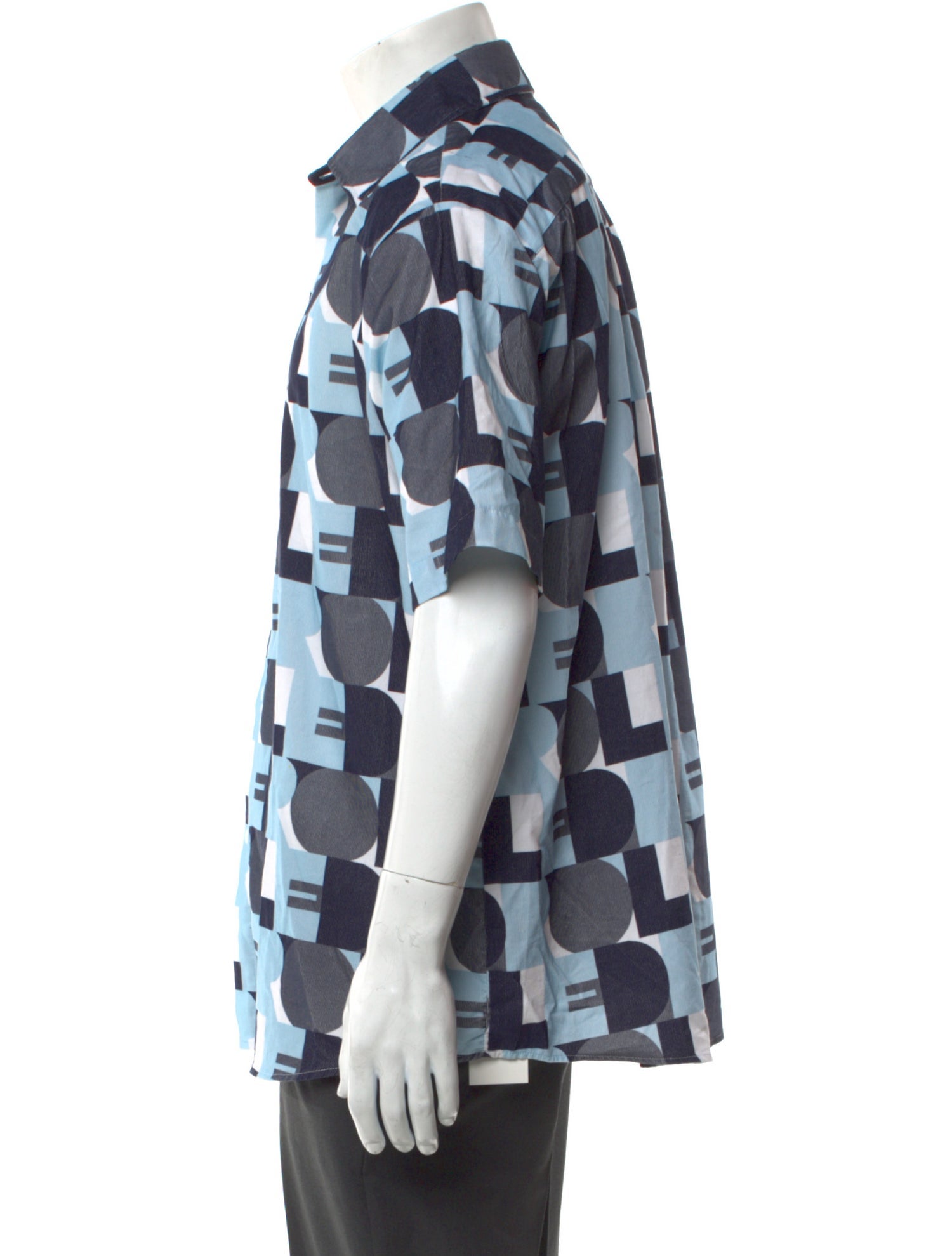 Drole de Monsieur Printed Short Sleeve Shirt