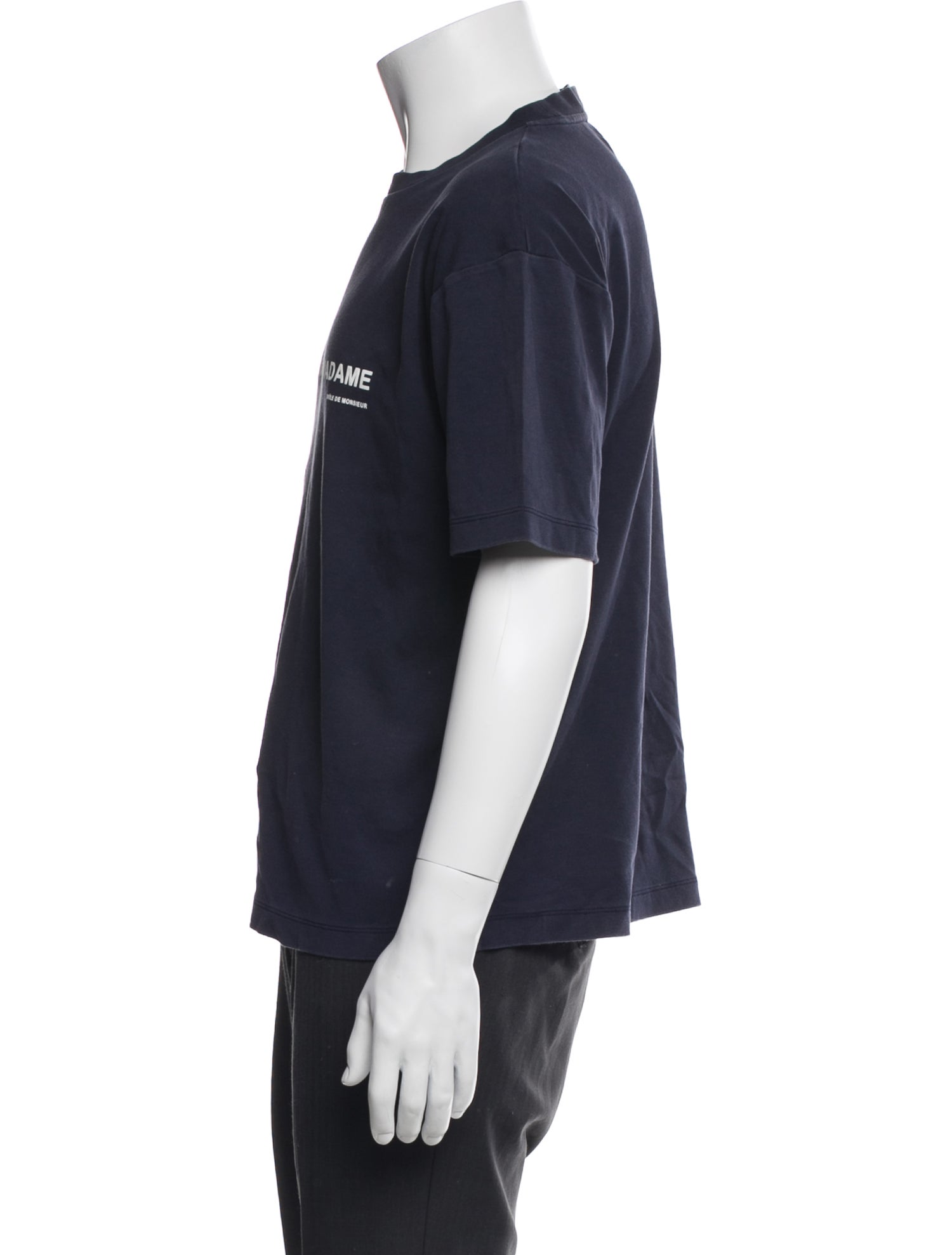 Drole de Monsieur Graphic Print Crew Neck T-Shirt