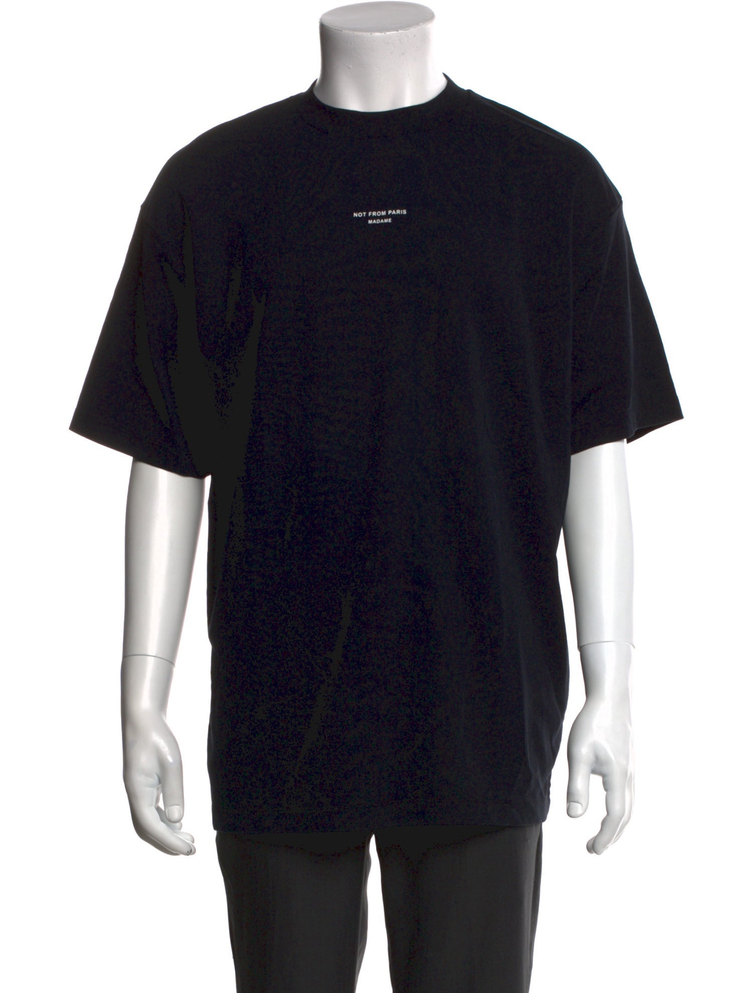 Drole de Monsieur Graphic Print Crew Neck T-Shirt