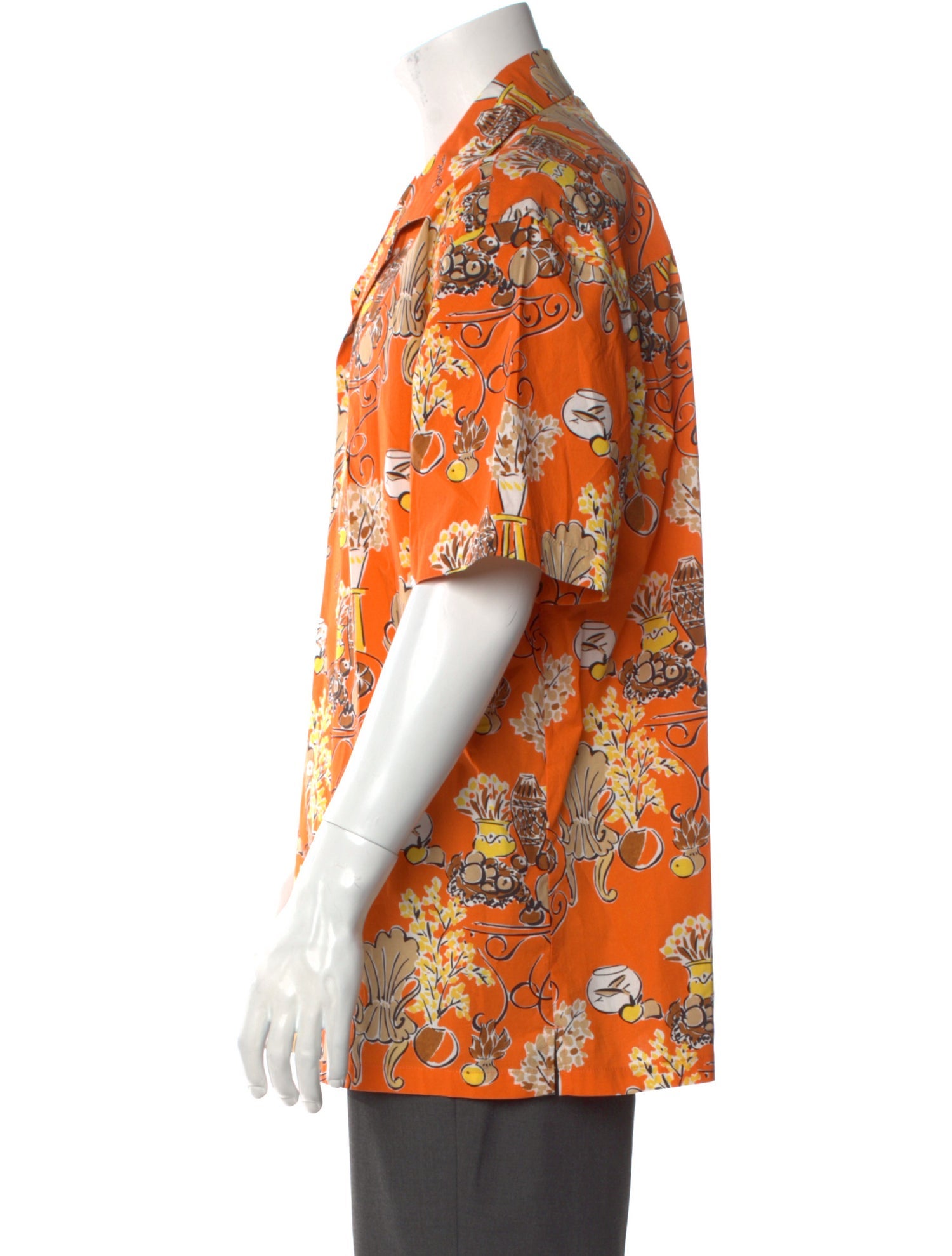 Drole de Monsieur Printed Short Sleeve Shirt