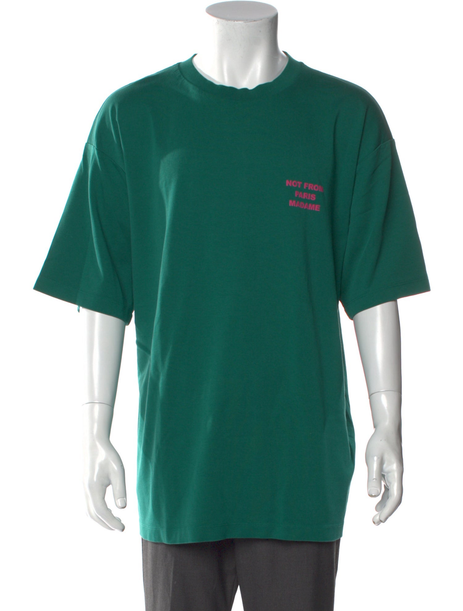 Drole de Monsieur Graphic Print Crew Neck T-Shirt