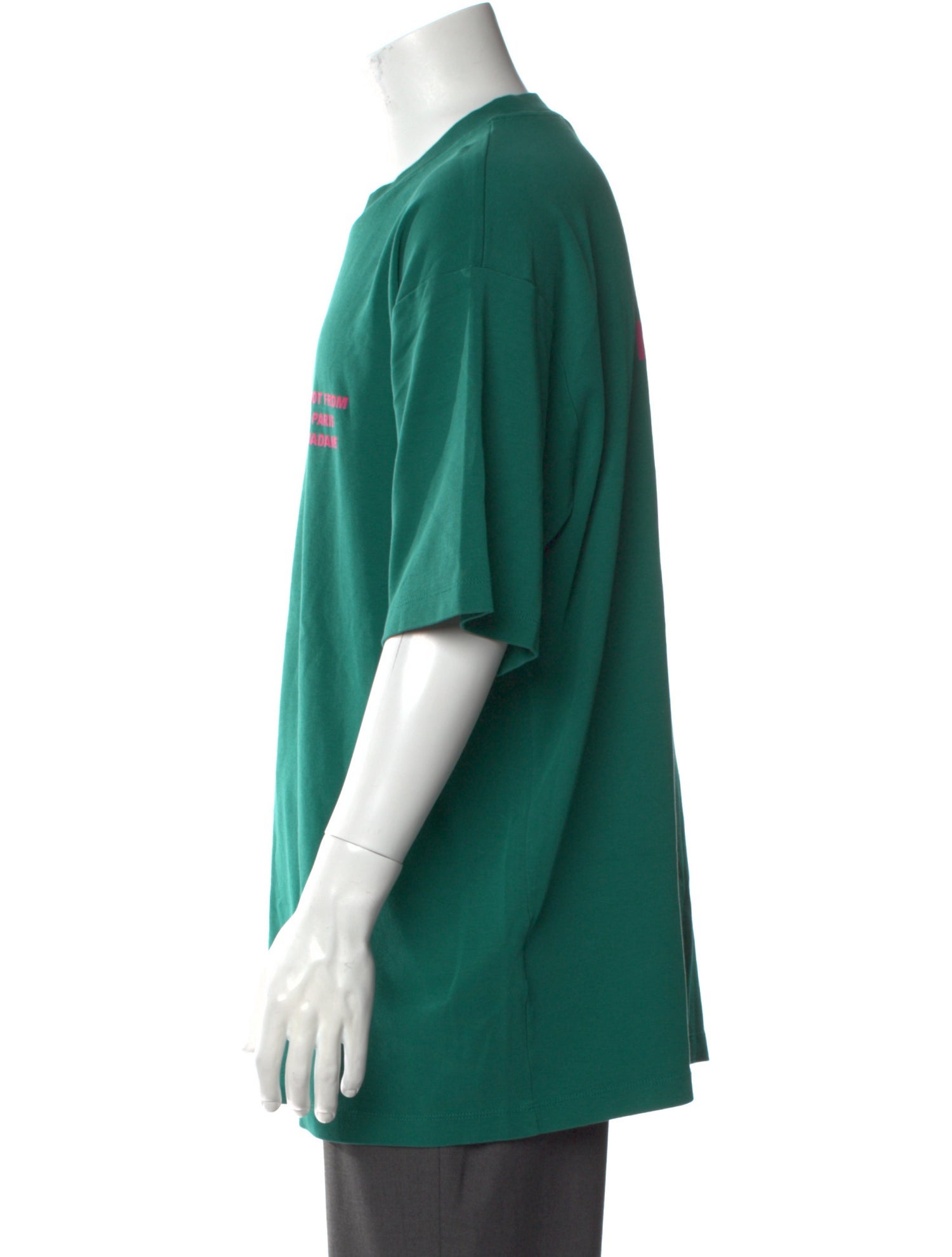 Drole de Monsieur Graphic Print Crew Neck T-Shirt