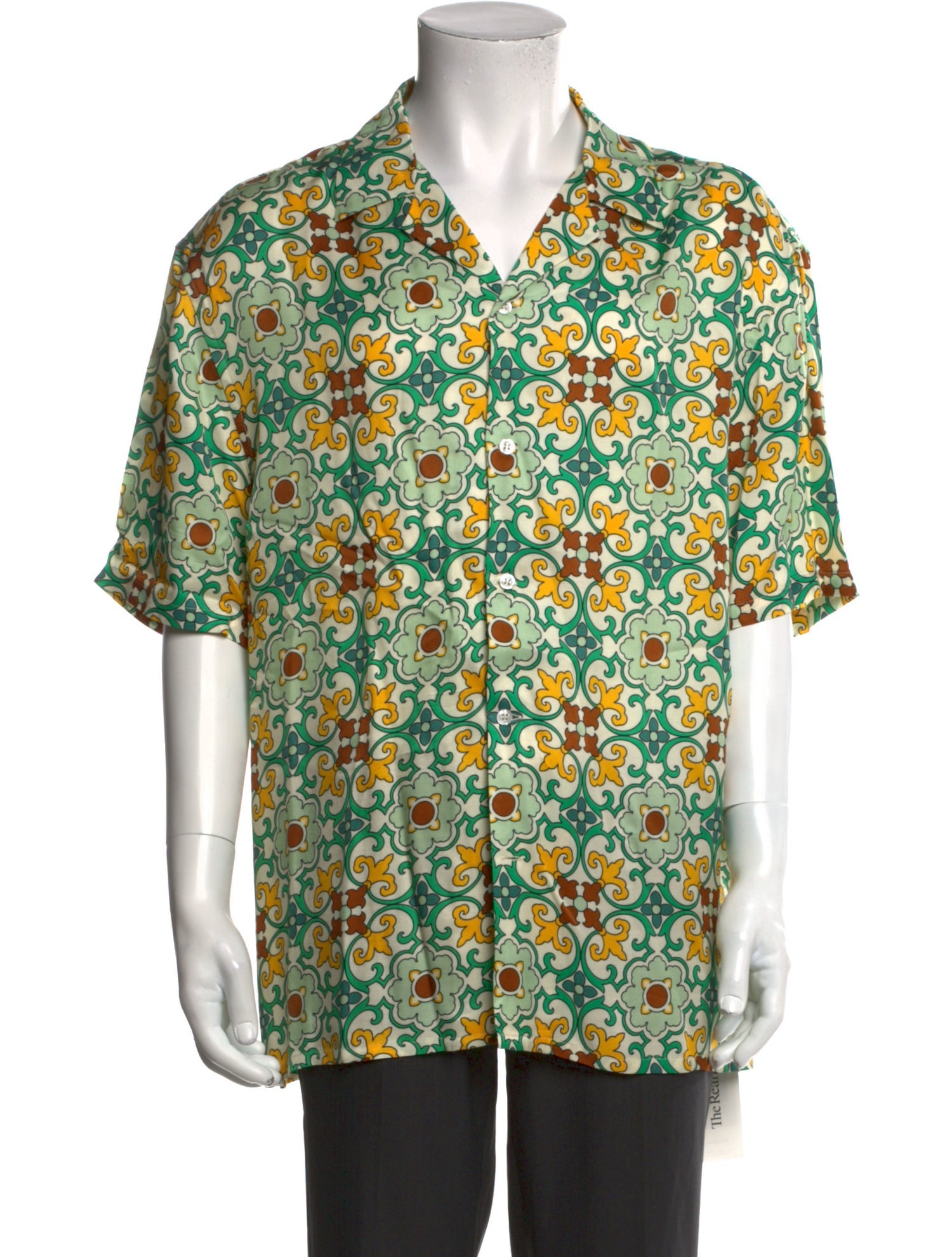 Drole de Monsieur Printed Short Sleeve Shirt w/ Tags
