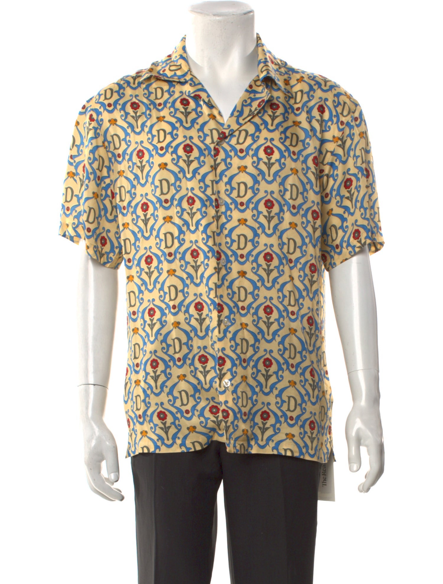 Drole de Monsieur Printed Short Sleeve Shirt