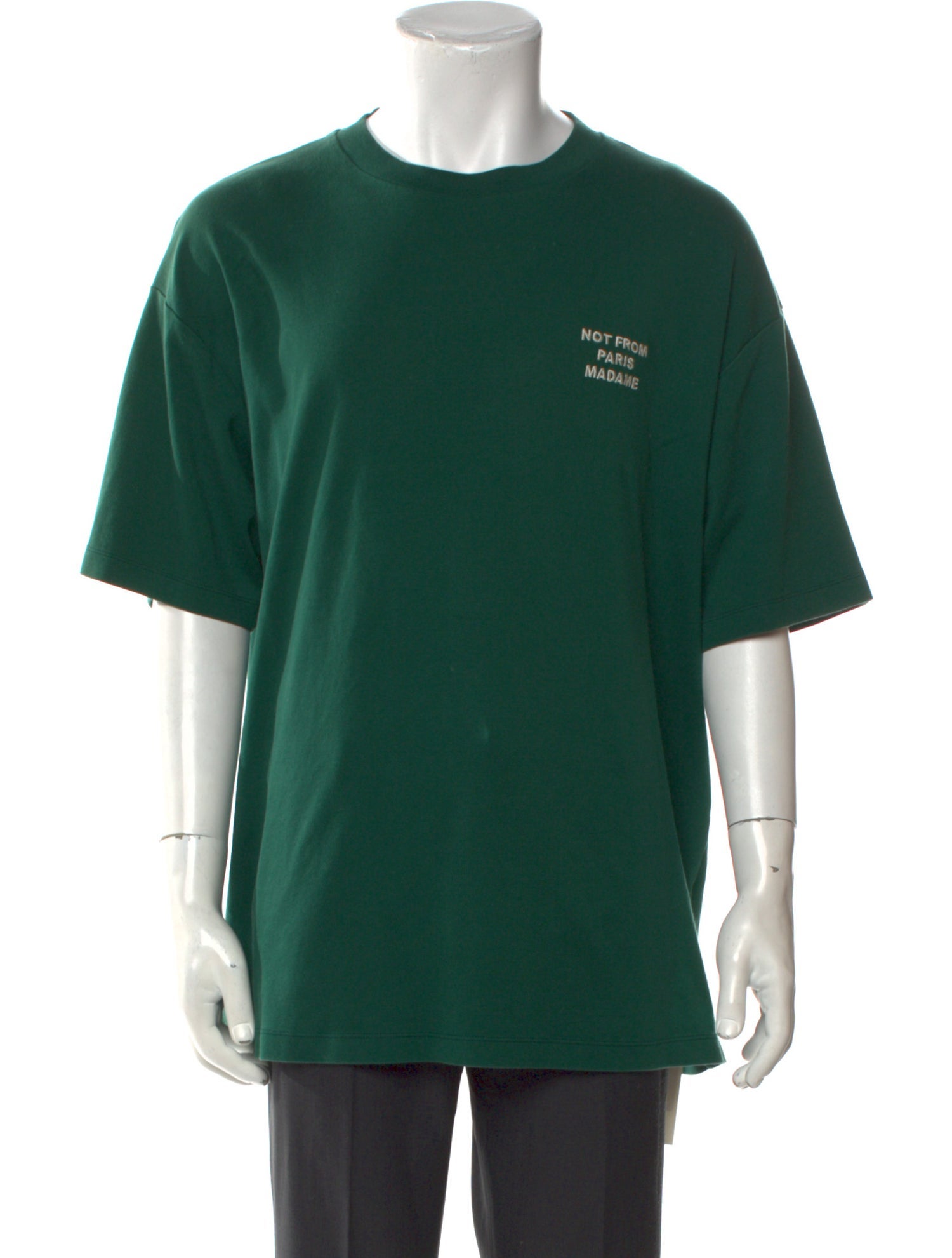 Drole de Monsieur Graphic Print Crew Neck T-Shirt