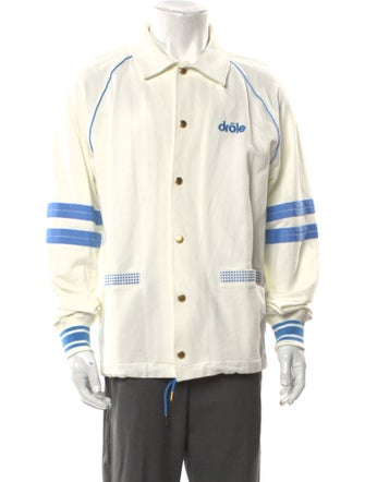 Drole de Monsieur Graphic Print Long Sleeve Shirt