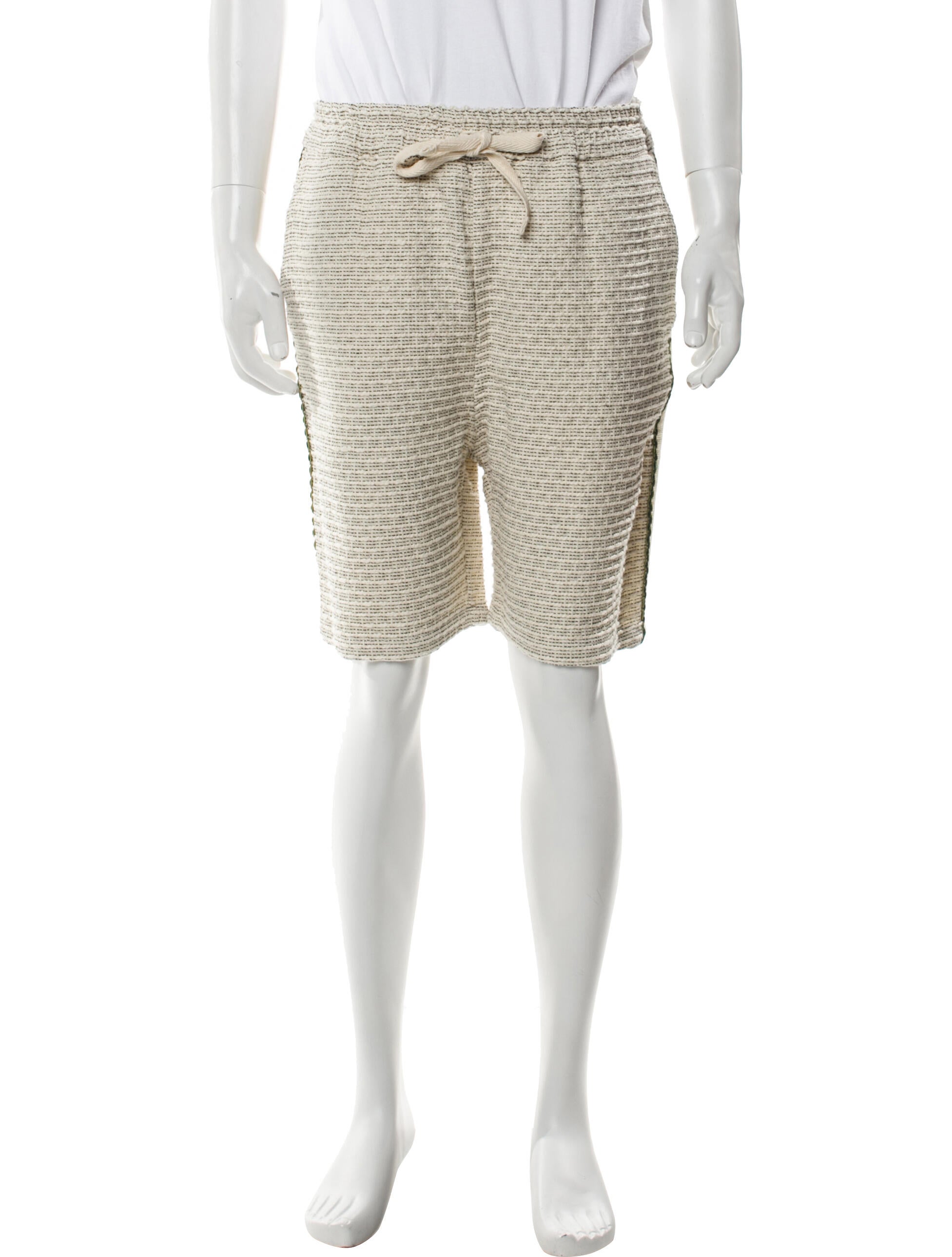 Drole de Monsieur Striped Jogger Shorts