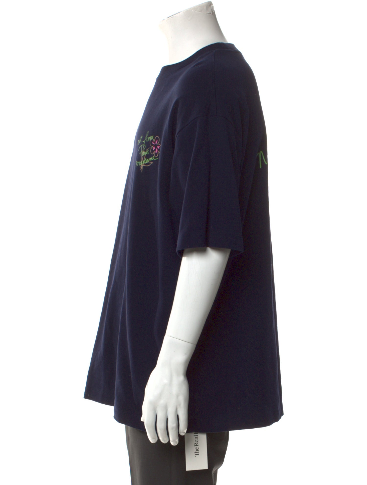 Drole de Monsieur Graphic Print Crew Neck T-Shirt