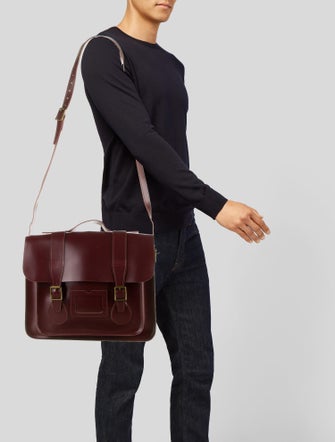 Dr. Martens Brando Leather Satchel
