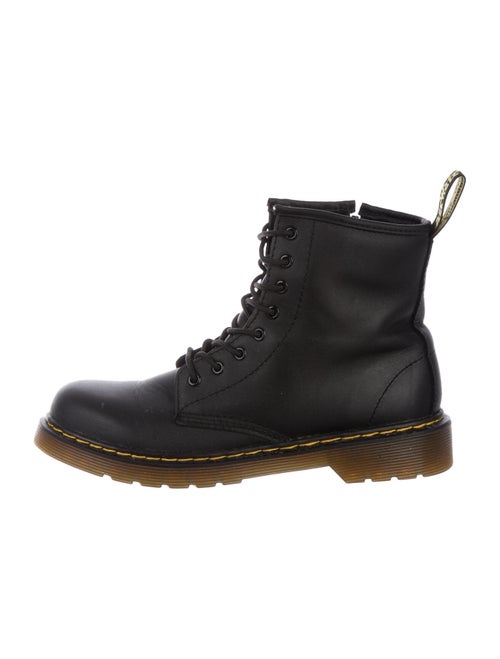 Dr. Martens Leather Combat Boots Black
