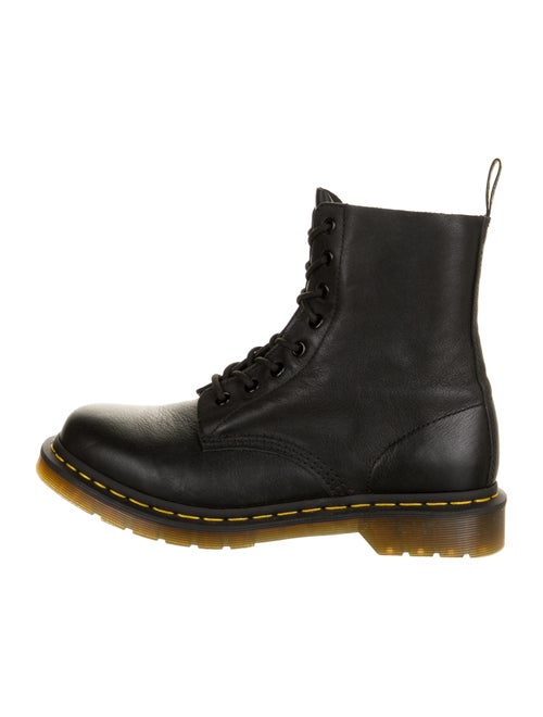 Dr. Martens Pascal Leather Combat Boots Black