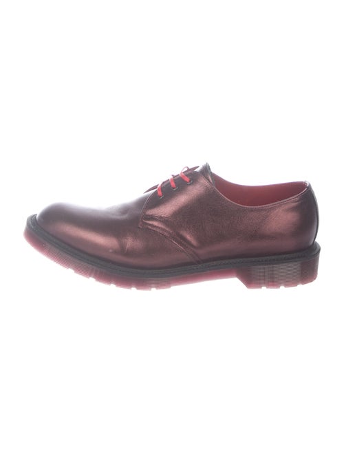 Dr. Martens Leather Derby Shoes Purple