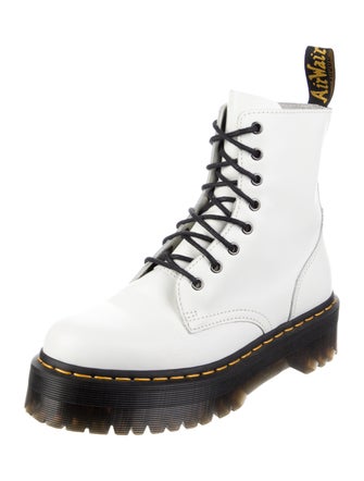 Dr. Martens Leather Combat Boots